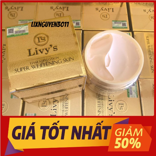 Body Livy's Thái Lan dưỡng thể trắng da, bật tông ngay lần đầu sử dụng