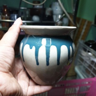 Chậu gốm độc đáo trồng sen đá xương rồng