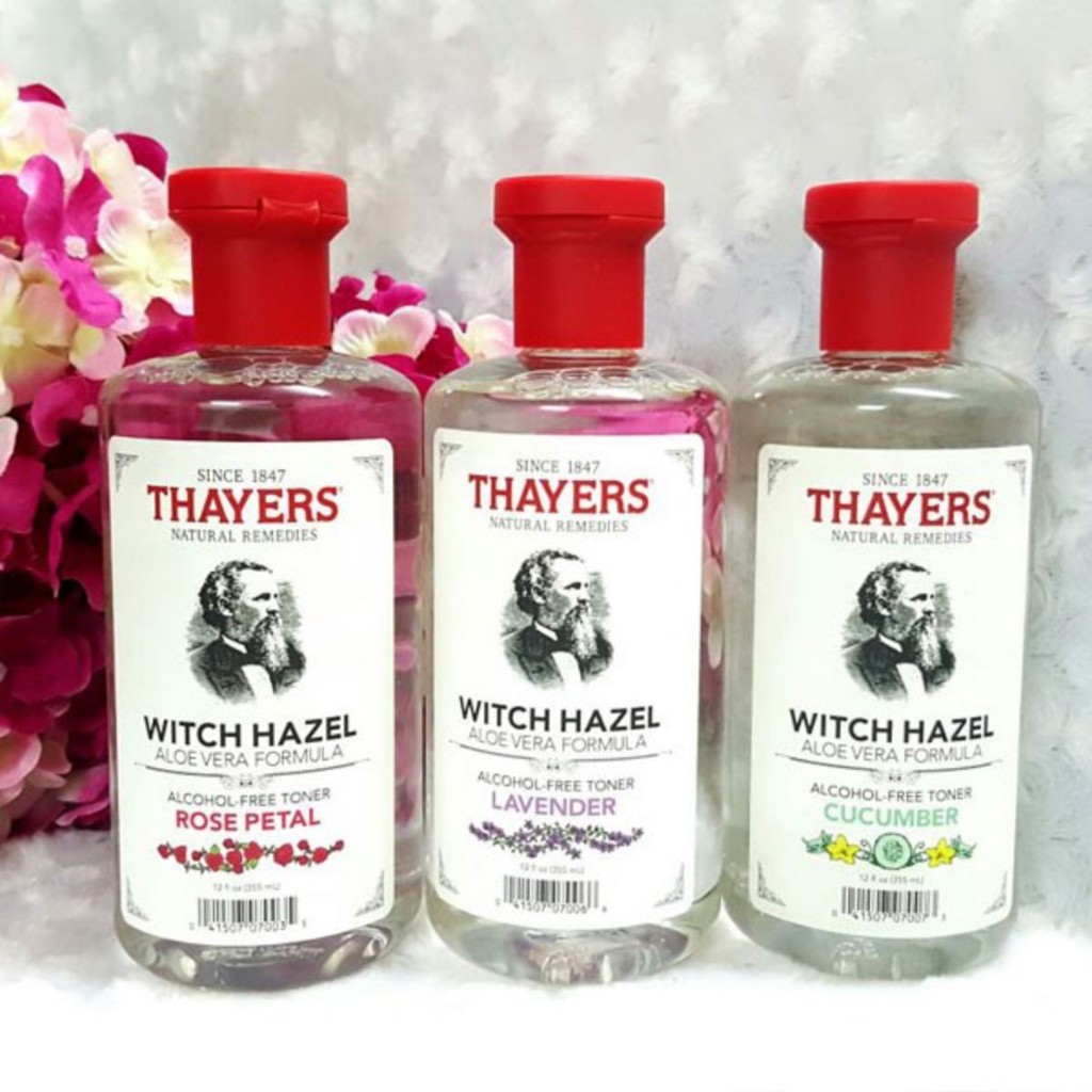 TONERS / Hoa Hồng Thayer Alcohol Free Witch Hazel 335ML