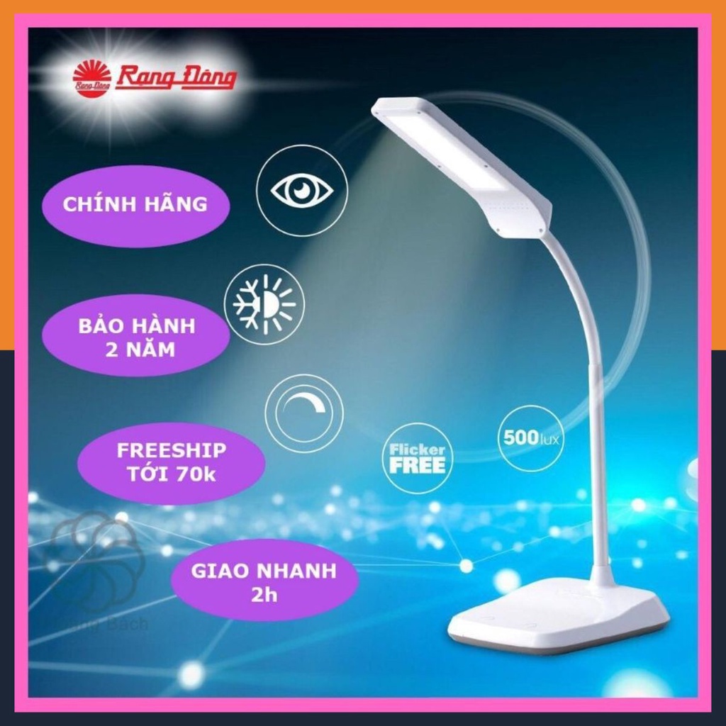 Đèn bàn ,đèn học chống cận RẠNG ĐÔNG RD-RL36. đèn ánh sáng tốt đèn 2màu sáng 3chế độ sáng ,công suất 6w