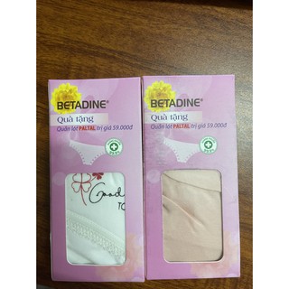 Quần lót nữ paltal betadine