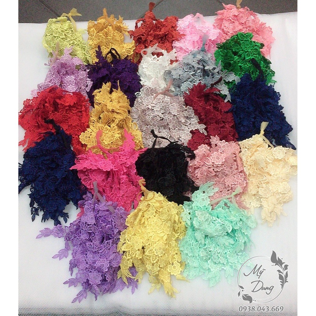 Combo 24 Bông chỉ nhỏ (đủ màu) - MS 538737