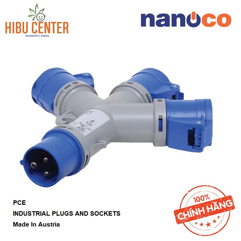 Ổ Cắm Chia 3 Ngã Loại Không Kín Nước NANOCO F9432006/ F9432000/ F9430401 Hàng Chính Hãng – HIBUCENTER