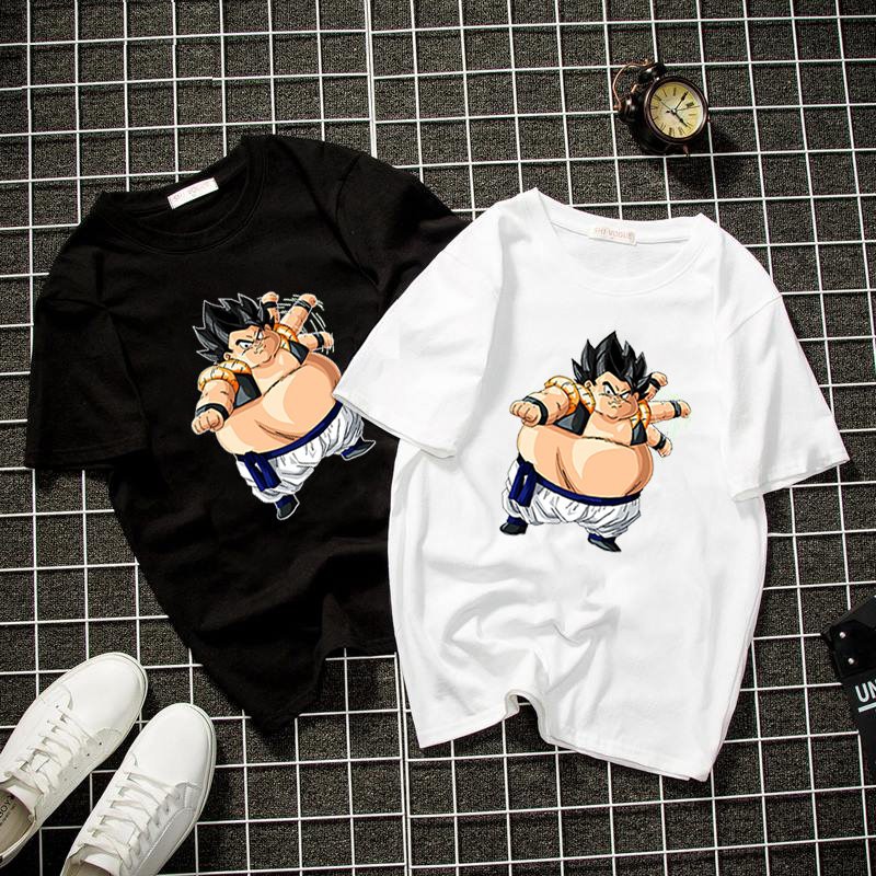 Áo thun form rộng unisex goku mập vải dày mịn 2019T22036