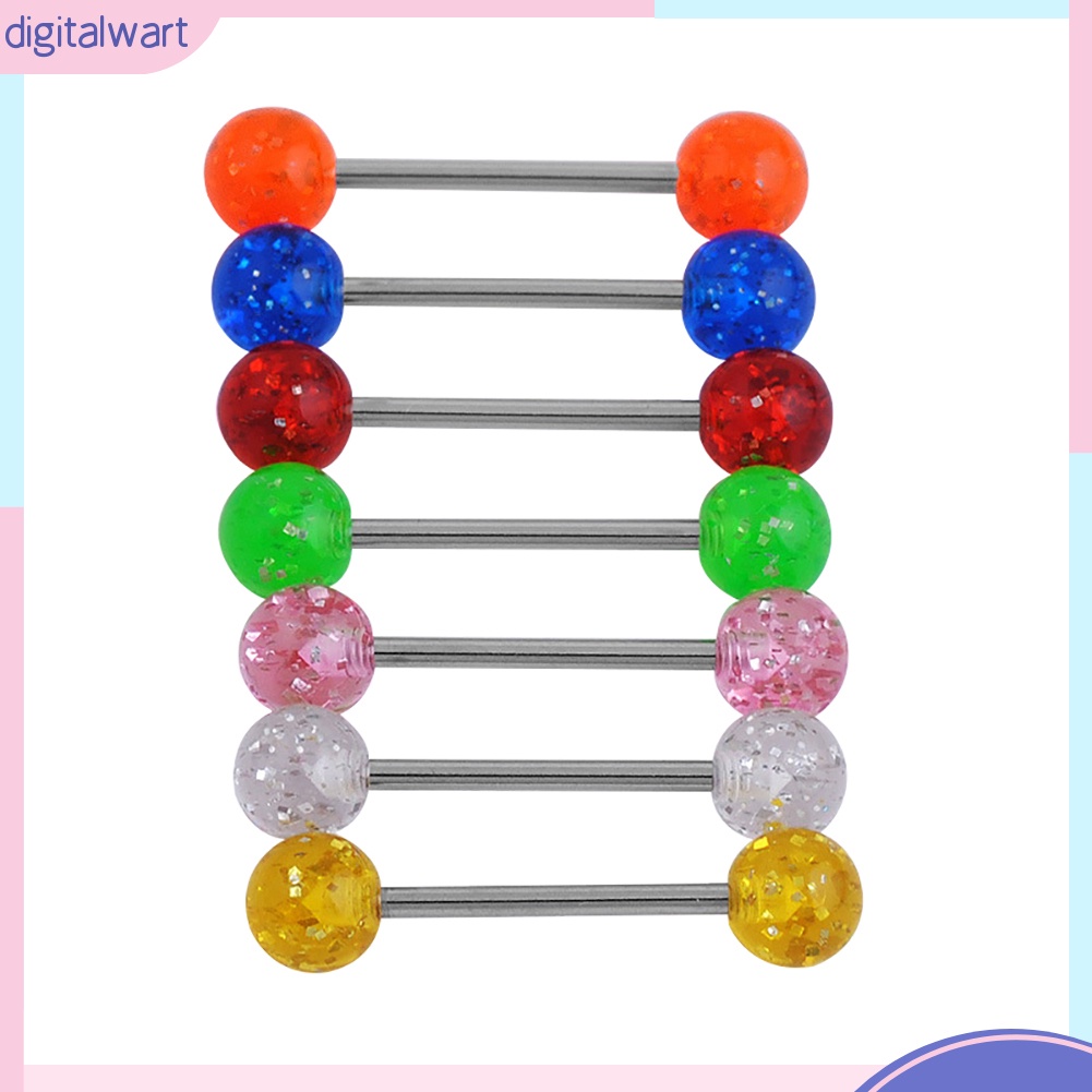 Set 7 / 20 khuyên xỏ lưỡi phát sáng trong bóng tối