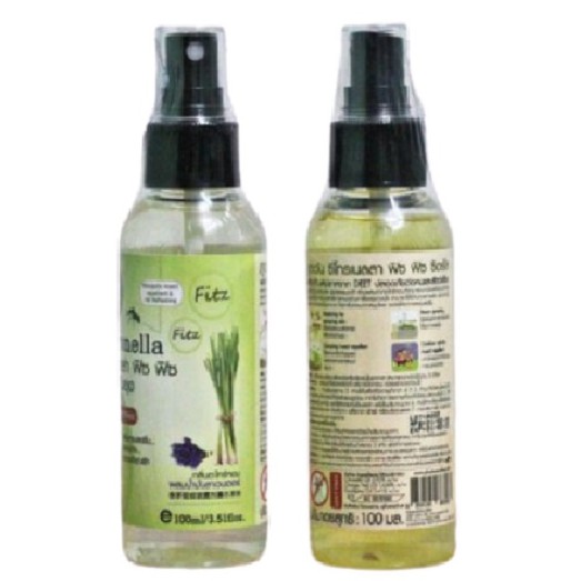 Xịt muỗi Citronella 100ml Thái Lan an toàn cho bé 100ml - HƯƠNG CAM + LAVENDER