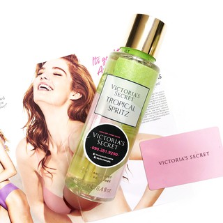 (Bill Mỹ - 250ml) Xịt thơm cơ thể Tropical Spritz Mist, Sản phẩm chính hãng từ Victoria's Secret Mỹ