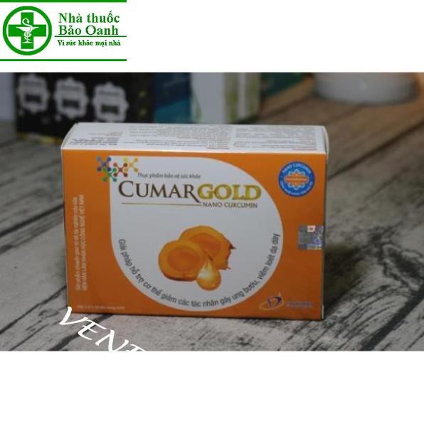 Viên nghệ nano Cumargold CVI - Hộp 30 viên