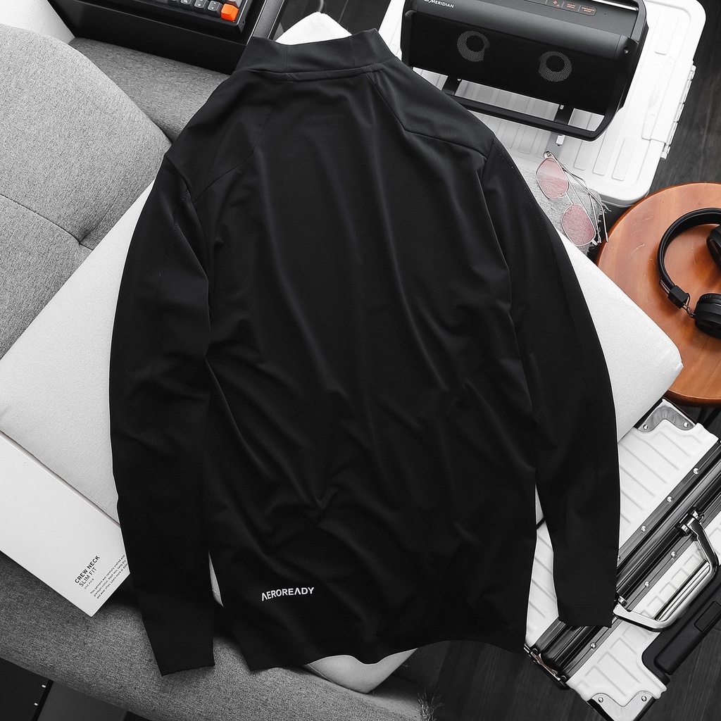 [ HÀNG XỊN ] Áo thun thể thao cổ lọ, chất vải poly cao cấp