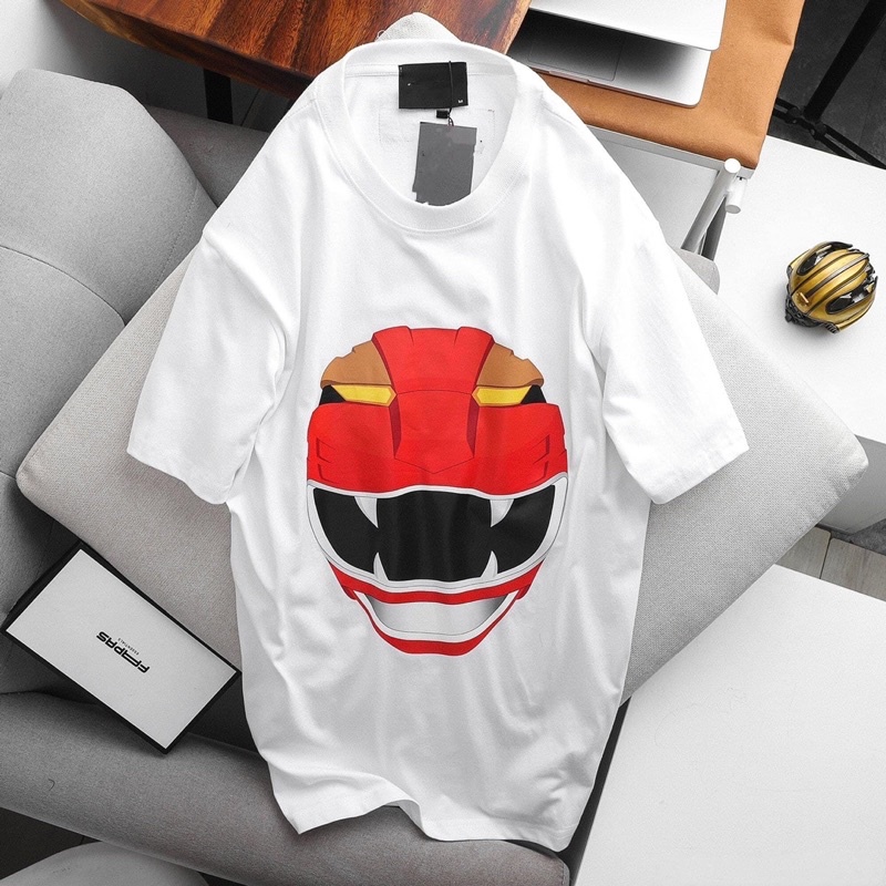 Áo Thun Tay Lỡ Unisex Siêu Nhân Gao , Áo Phông from rộng Nam Nữ Siêu Nhân Gao