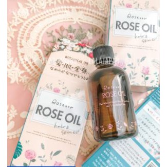 Botanical Rose Oil Nhật Bản dầu dưỡng cho tóc và body