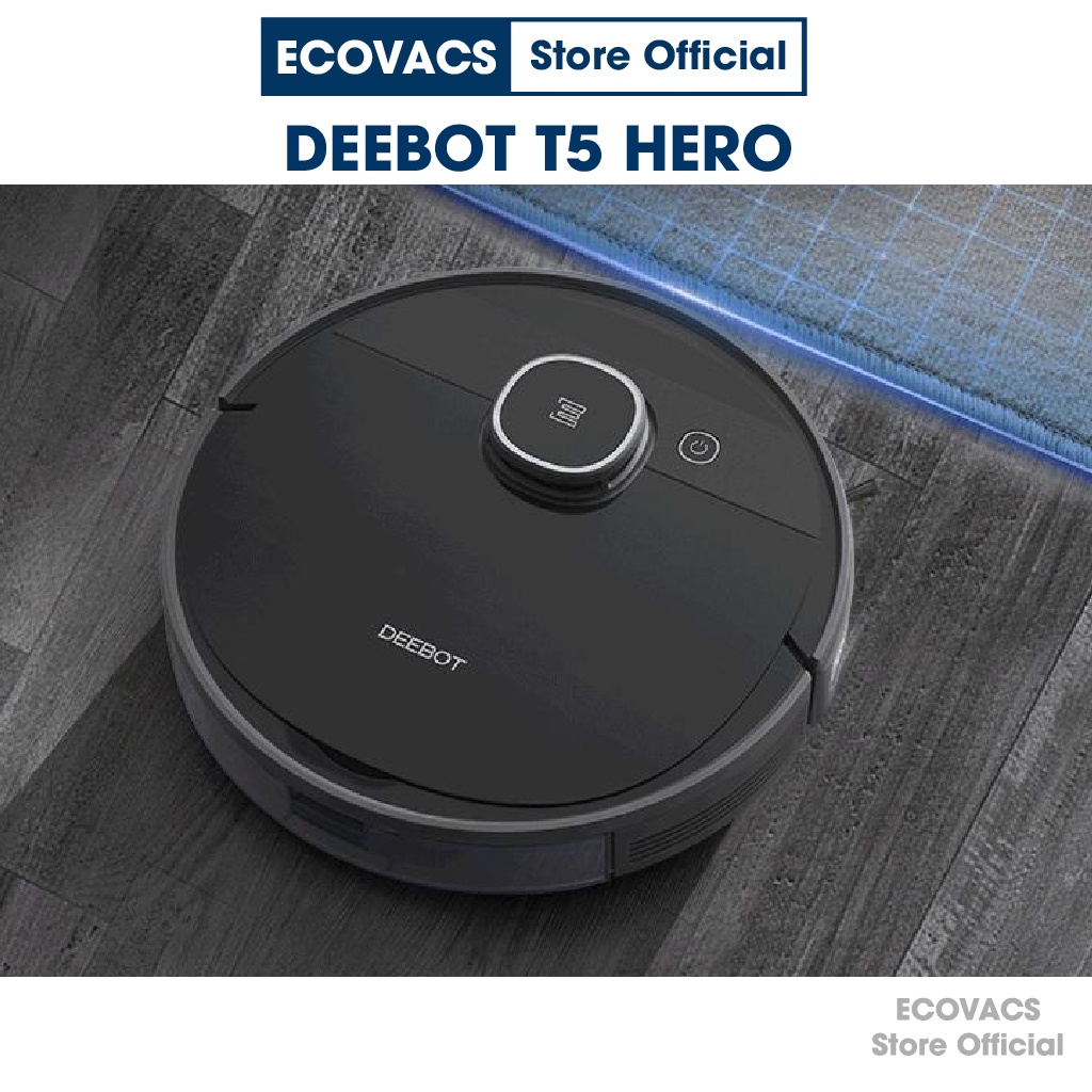 Robot hút bụi lau nhà Ecovacs Deebot T5 Hero chính hãng bảo hành 12 tháng