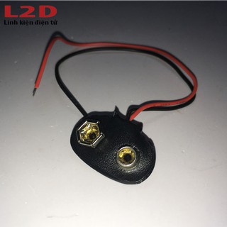 Đế pin 9v - đầu kết nối pin 9v [L2D]