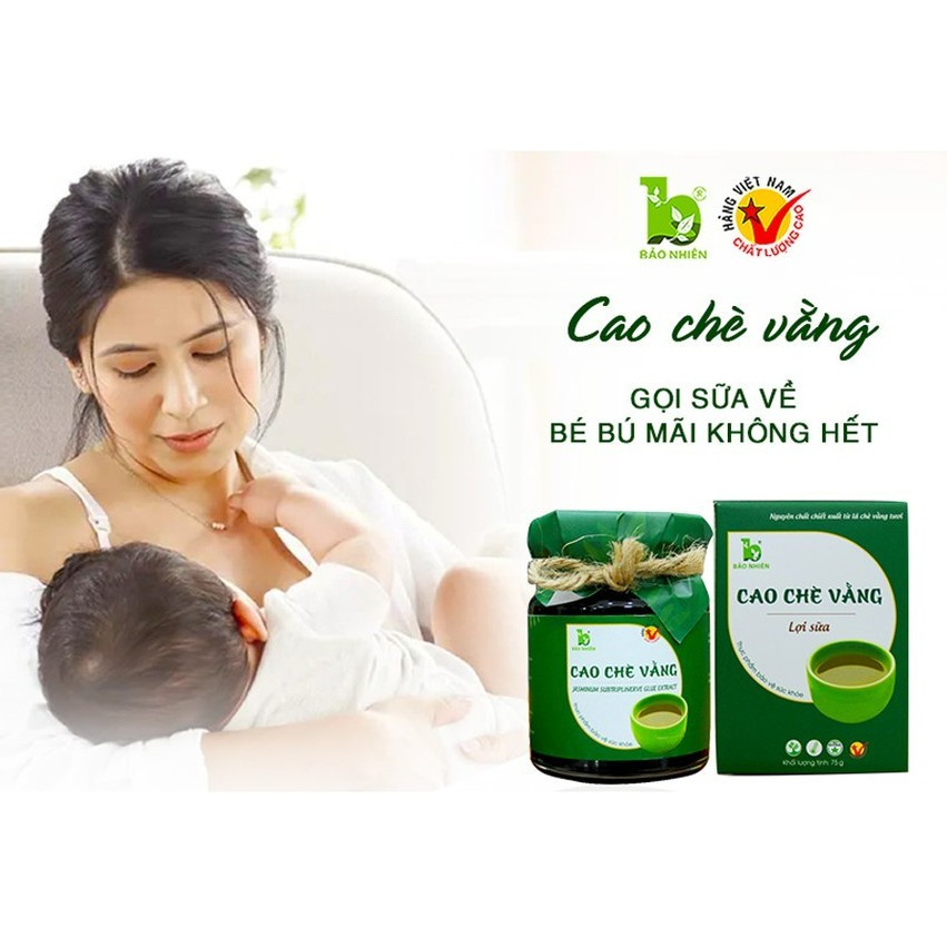 Cao chè vằng lợi sữa cho mẹ - Cao chè vằng 100% hữu cơ hàng công ty Bảo Nhiên chính hãng