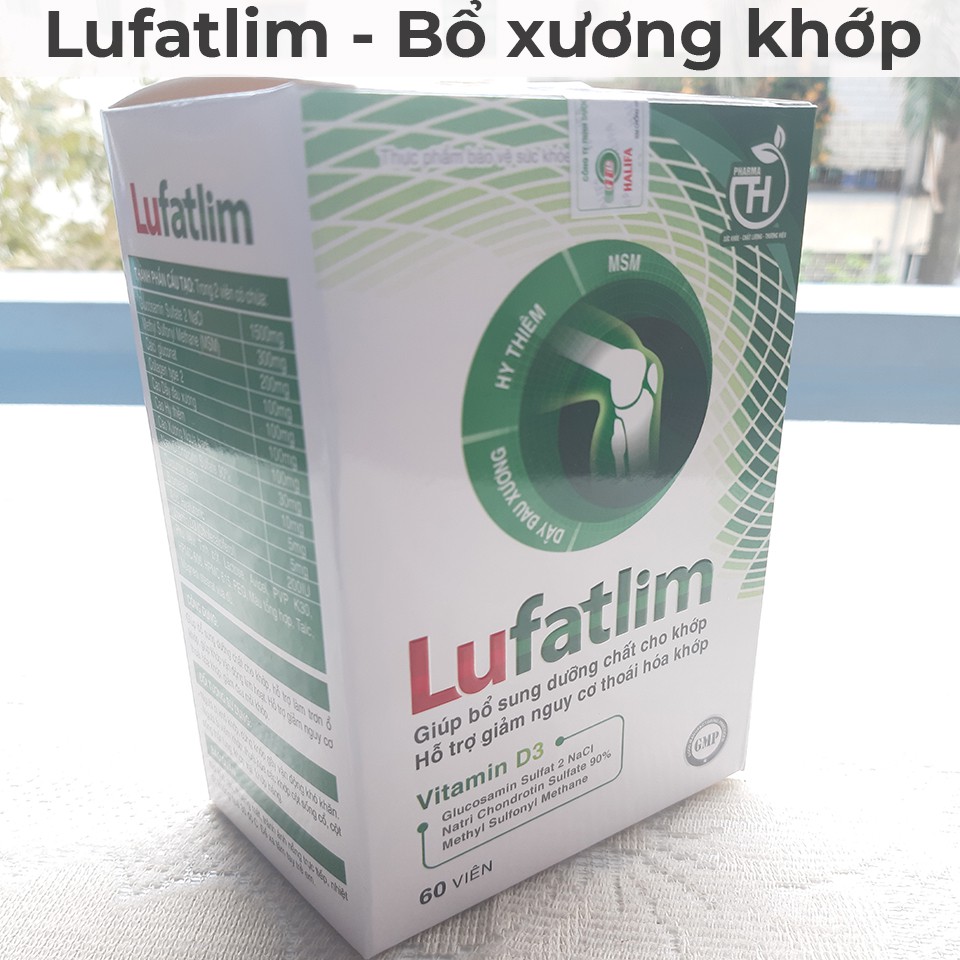 [GIÁ SỈ] LUFATLIM- Giảm đau, 𝐯𝐢𝐞̂𝐦 sưng xương khớp, Đau lưng, Tê bì chân tay, Nhức mỏi vai gáy