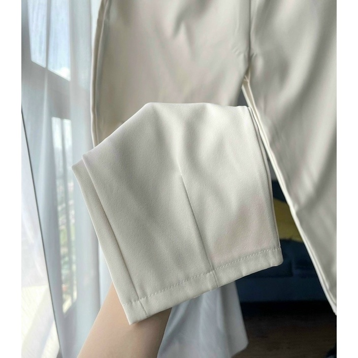 QNU228 - QUẦN BAGGY CẠP CHUN 2 TÚI SAU