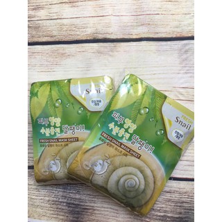 Combo 10 miếng mặt nạ ốc sên 3W Clinic