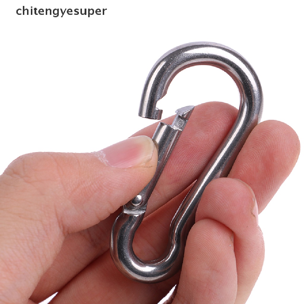 Set 2 móc treo võng hình chữ U gắn tường bằng thép không gỉ