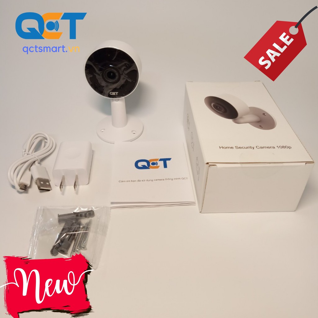 [Mã SKAMPUSHA7 giảm 8% đơn 250k]Camera giám sát IP QCT Mini 1080P QCT00M9S - Hàng chính hãng | WebRaoVat - webraovat.net.vn