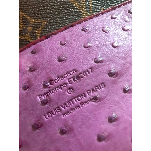 Túi tuyển lv đà điểu da toàn phần mới 100%