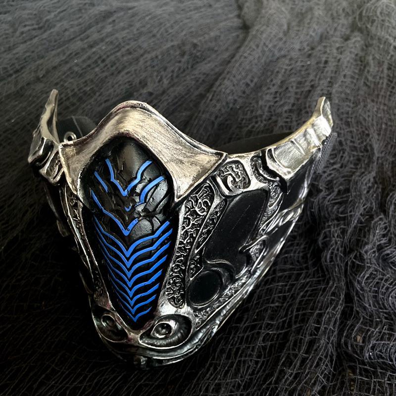 Mặt Nạ Hóa Trang samurai Phong Cách Nhật Bản Cổ Điển