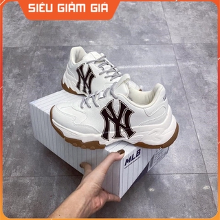 Giày sneaker, giày thể thao n.y đế nâu nam nữ cao cấp