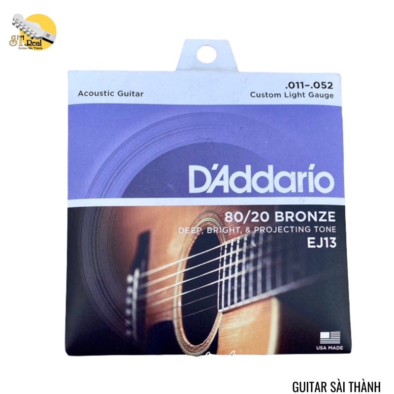 Dây đàn ST.Real Guitar Sài Thành mã Draddio Ej13