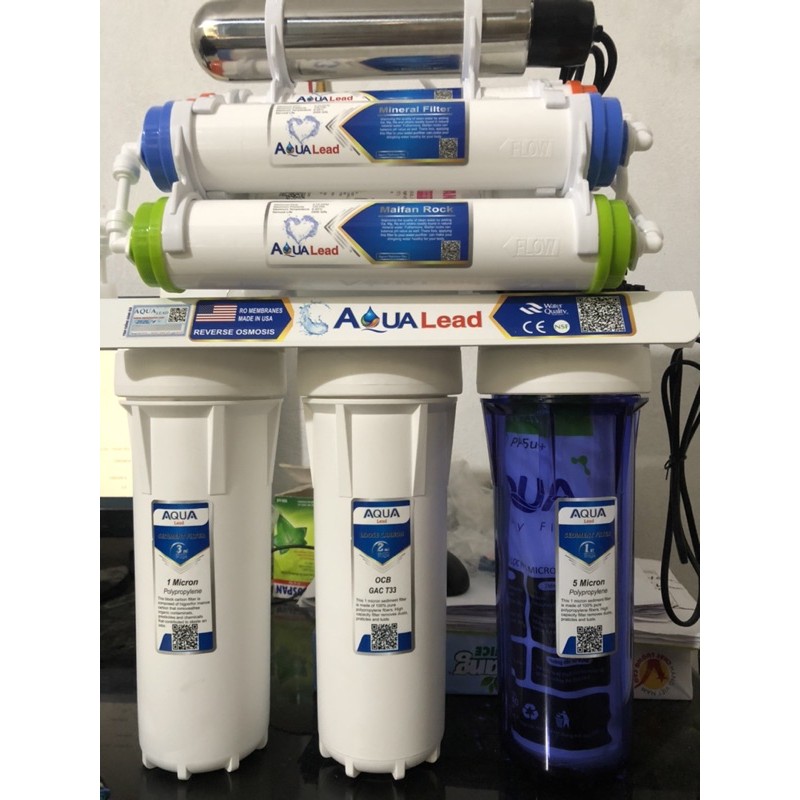 máy lọc nước nano Aqua lead 11 cấp đèn uv | BigBuy360 - bigbuy360.vn