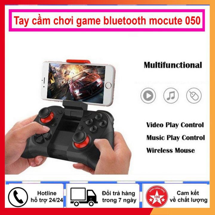 Tay Cầm Chơi Game Kết Nối Bluetooth Cho IOS Android PC MOCUTE-050 "