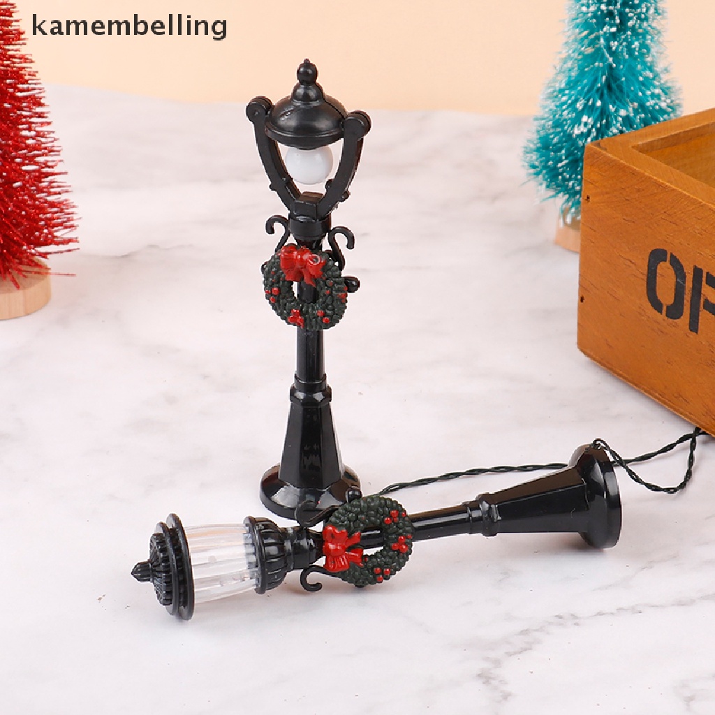 Mô Hình Đèn Đường 1 / 12 Dùng Trang Trí Nhà Búp Bê