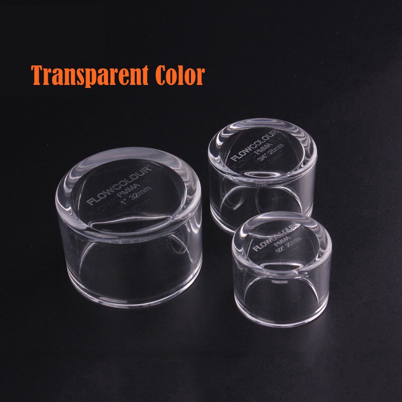 2 nắp ống nước làm từ acrylic không độc hại đường kính 20-32mm