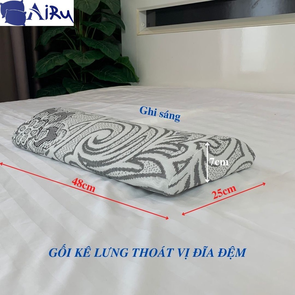 Gối kê lưng thoát vị đĩa đệm AIRU - Hàng chính hãng được bác sỹ khuyên dùng