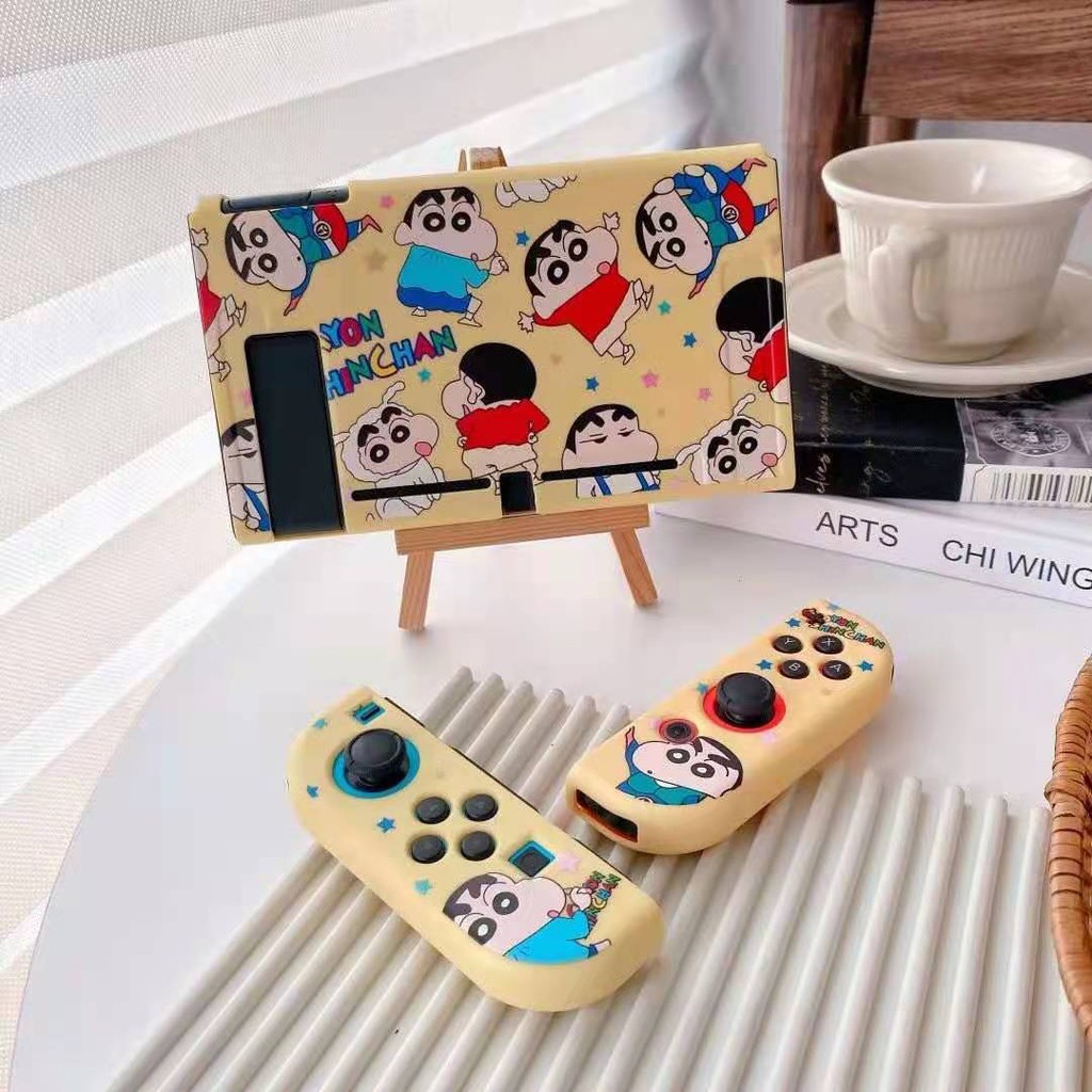 Vỏ Tpu Bảo Vệ Máy Chơi Game Cầm Tay Hình Cậu Bé Bút Chì Shin-chan