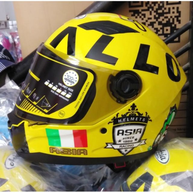 Mũ Bảo Hiểm Fullface Asia chính hãng [Xả hàng]