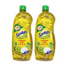 Nước rửa chén sunlight 750ml tặng túi nước rửa chén trắng thiên nhiên 200g