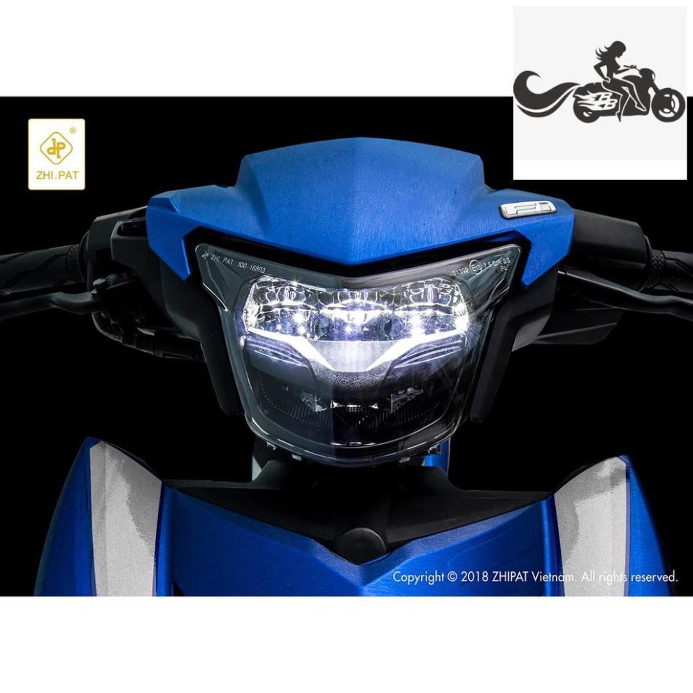 Đèn led Zhipat 2 tầng EXCITER 150 Sporty Viền Đen