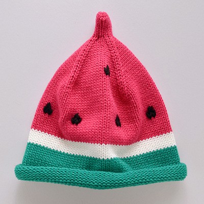 Mũ len quả dưa hấu cute cho bé