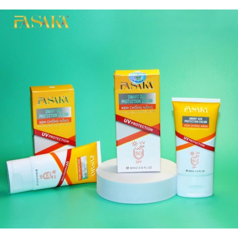 ✨Kem chống nắng FASAKA kiểm soát bóng nhờn SPF50/PA ++++ 60ML