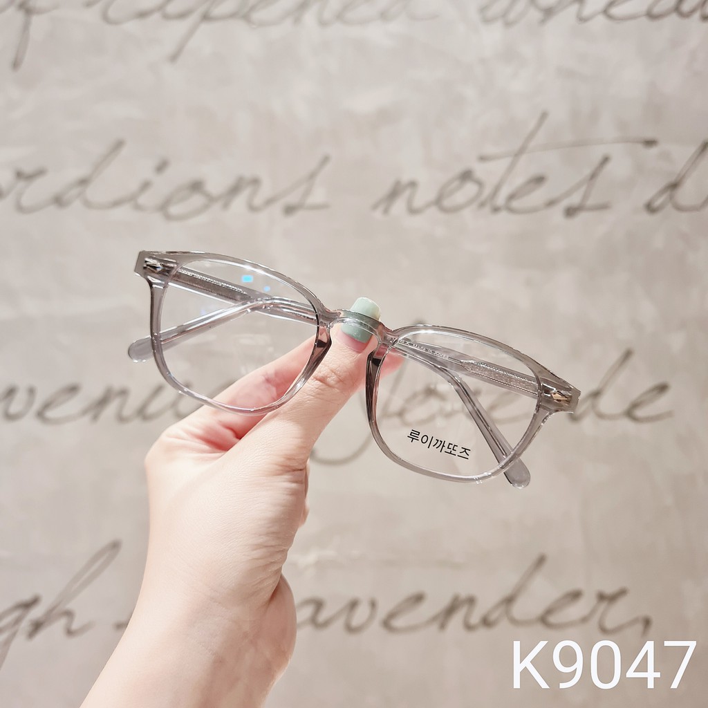 Kính mắt nam nữ Lily Eyewear mắt kính vuông giả cận thời trang Hàn Quốc K9047 | BigBuy360 - bigbuy360.vn