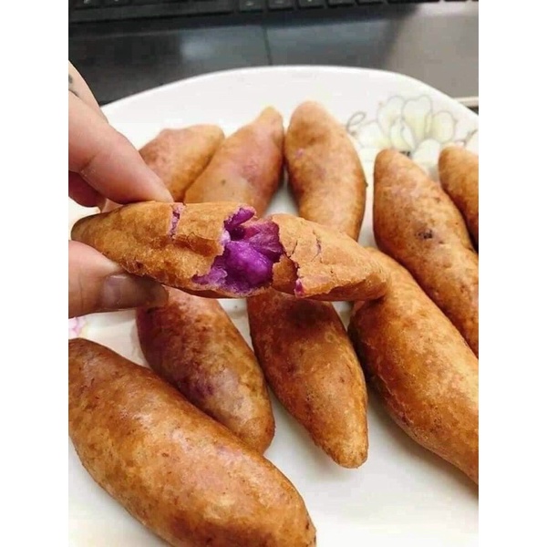 [HỎA TỐC SG] Bột khoai mỡ chiên ăn vặt giòn thơm ngon 500g