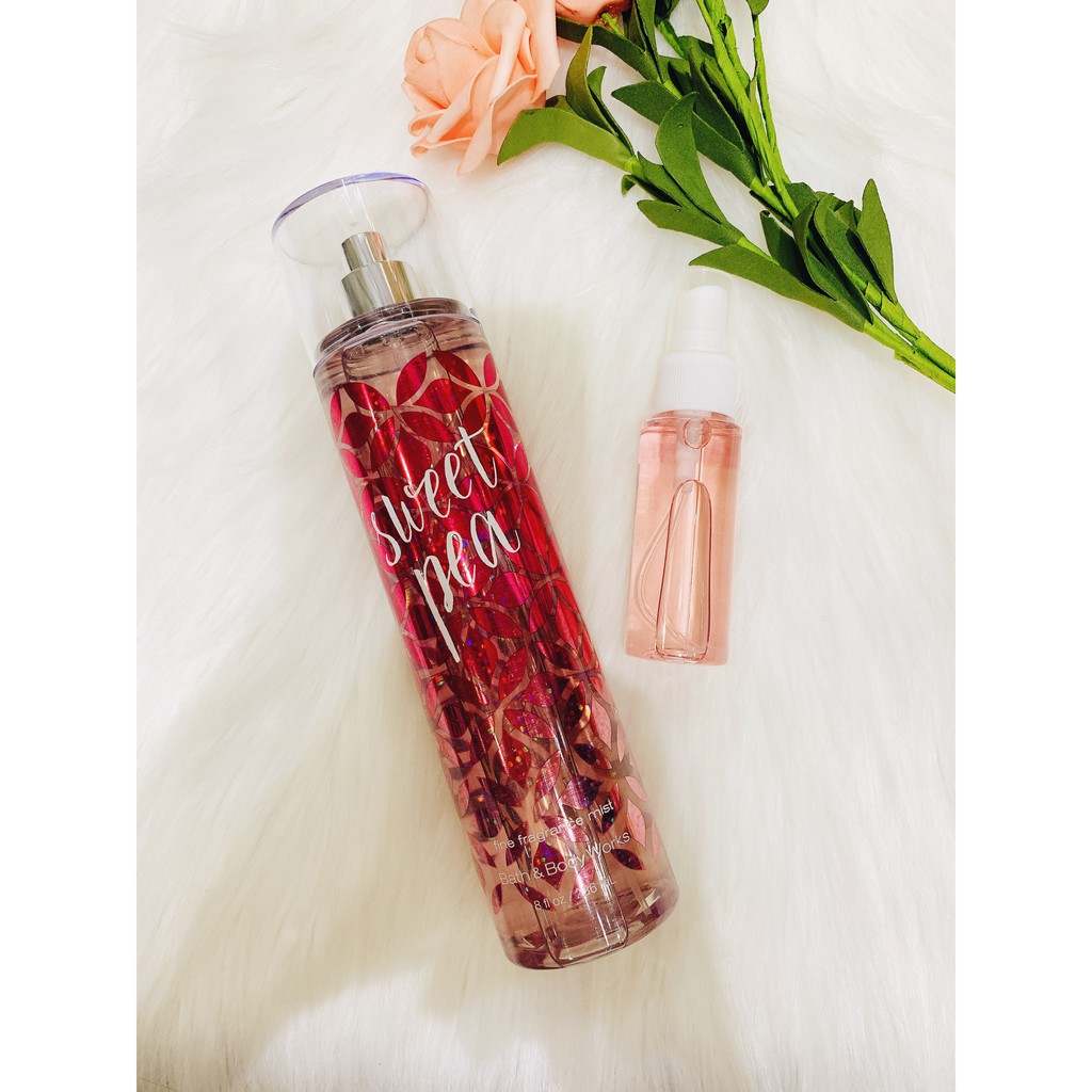 (33ML)XỊT THƠM BATH&BODYWORKS SWEET PEA | Thế Giới Skin Care