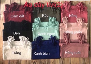 ÁO 2 DÂY COTTON 2 CHIỀU SIÊU SEXY