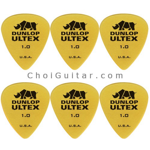 USA Dunlop 6 ULTEX Standard 1.00mm - Phím, pick, móng gảy đàn Guitar (móng gảy)