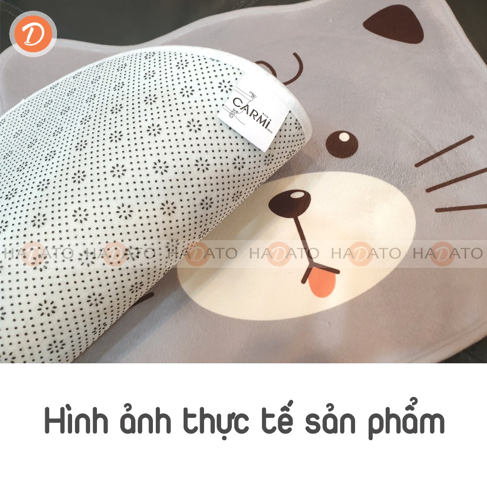 [XUẤT HÀN] THẢM chùi chân THẢM lau chân mặt thú cưng chất liệu mềm mịn - carmi deco hàn quốc - CM 1