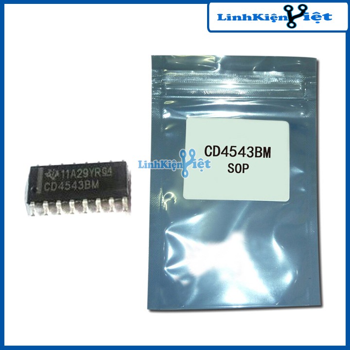 IC Chức Năng CD4543 16P