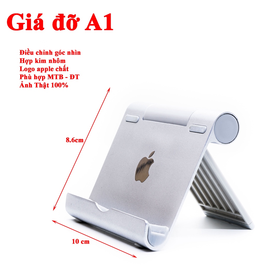 [Hàng đắt] Giá đỡ điện thoại hợp kim nhôm cho iphone, ipad