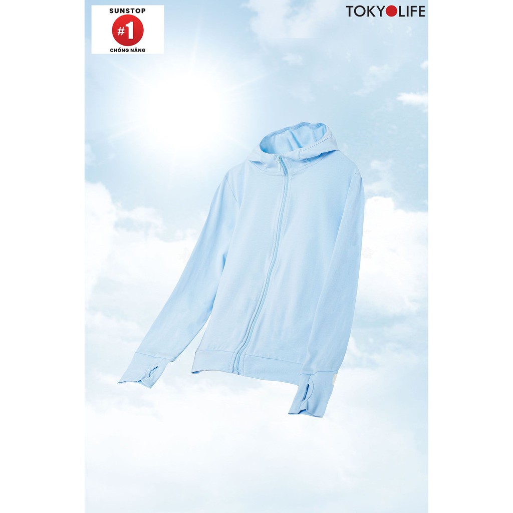 Áo khoác chống nắng Nữ TOKYOLIFE dòng UV Cut sợi cotton chống tia UV F9UVJ062I