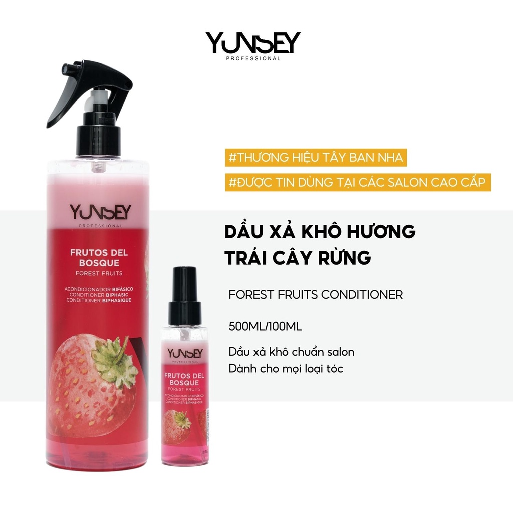 Dầu xả hương trái cây Yunsey Forest Fruits Conditioner 500ML