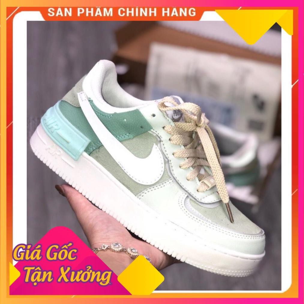 ( Giày Hót ) [Có Hộp+Bill ] Giày Sneaker nữ màu Xanh Ngọc Cá Tính Hot nhất 2020