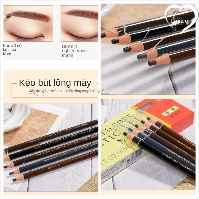 [Hàng mới về] Bút Chì Kẻ Lông Mày Chống Thấm Nước Và Mồ Hôi Chất Lượng Cao | BigBuy360 - bigbuy360.vn